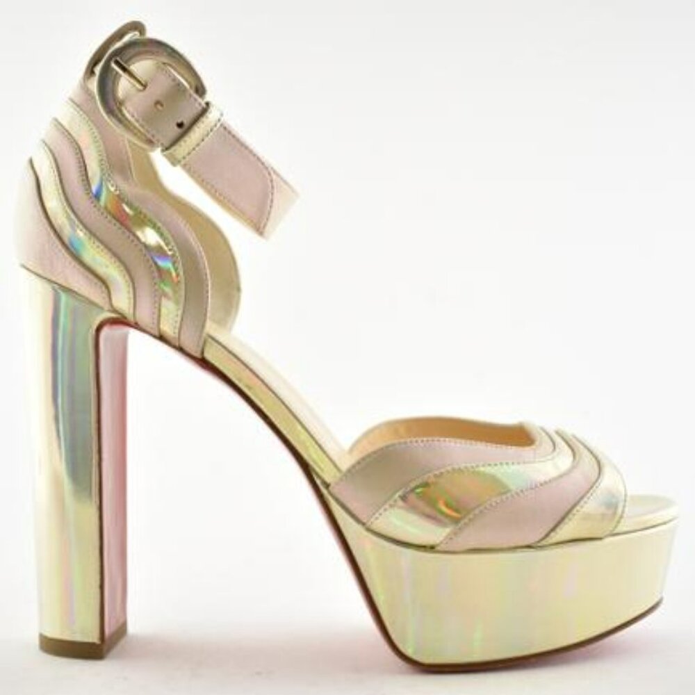 *SOLD* NWT Christian Louboutin Degratissimo Alta 130 Platform Sandals SZ 39.5